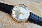 Vintage Seiko Skyliner mechanical men's watch, gold plated, near mint, runs