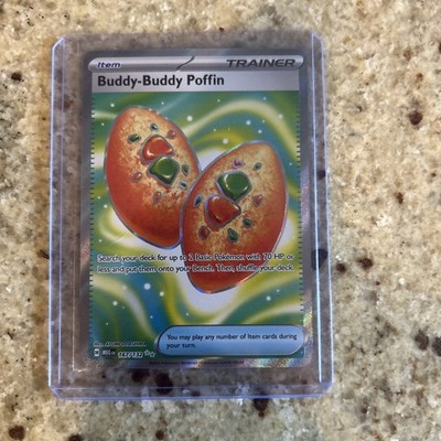 Pokémon Buddy Poffin 167/132 Mega Evolution Full Art Secret Rare