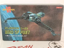Star Trek VI KLINGON L-42 BIRD OF PREY 1/350 Tsukuda PVC Model Kit Unassembled