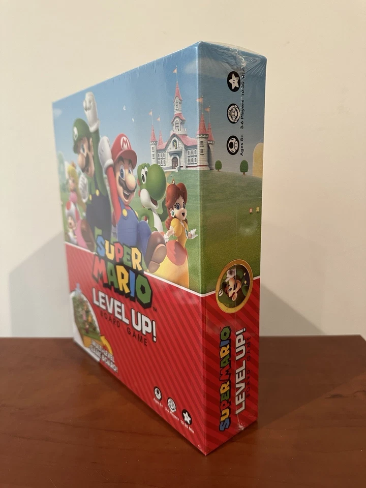 Nintendo Super Mario Level Up! Board Game Multiplayer Brand New & Sealed - Image 4 of 4