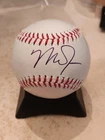 Mike Trout California Angels Autographed Baseball With Certification