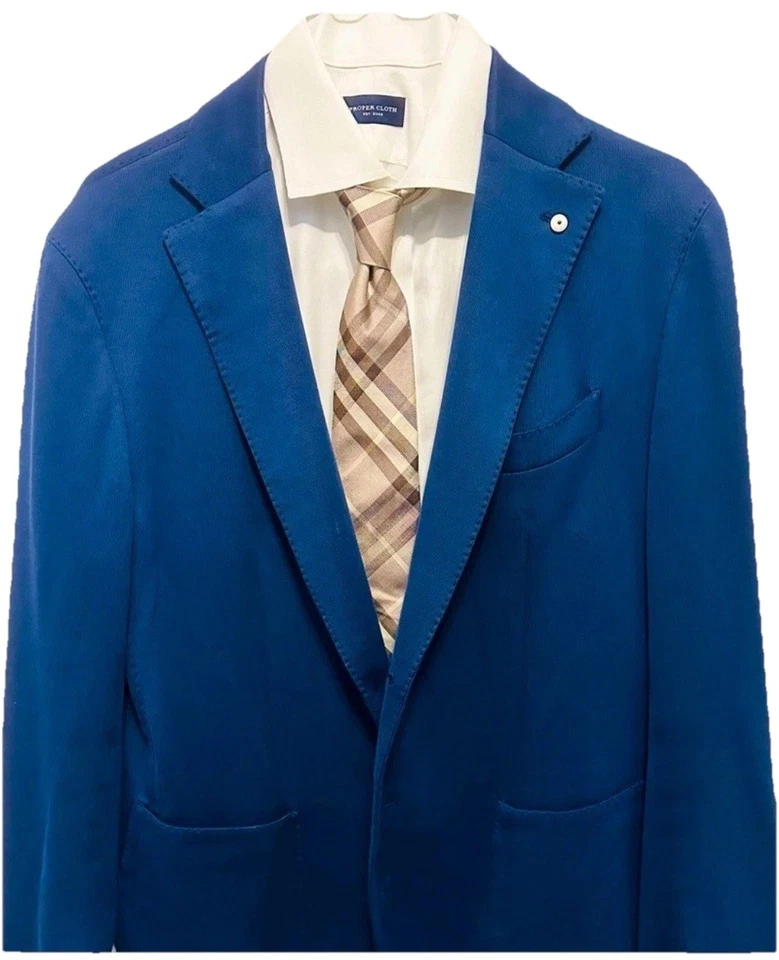 "Corbata de seda Burberry London para hombre a cuadros Nova rayas beige 3"" de ancho hecha en Italia" Foto 3 de 4