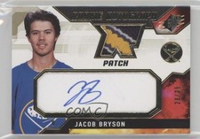 2021-22 SPx Rookie Auto Jersey Patch 28/35 Jacob Bryson #JB Patch Auto 1nw9