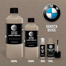 Leather Repair Paint Dye for BMW Car Seats and Interior. 70+ Colours