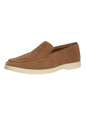 Clarks Pour des hommes Mocassins Torford Easy en daim, marron - Photo 1/4