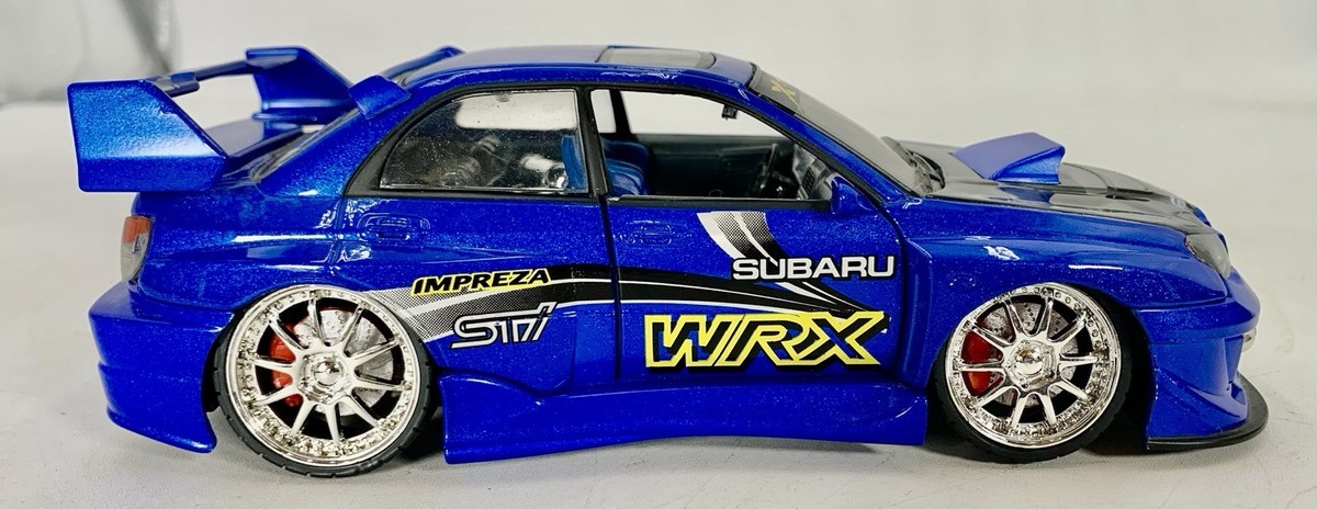 JDM Legend Car SUPARU IMPREZA WRX STI Street Diecast Model Car