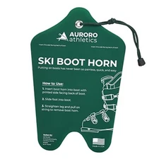 Ski Boot Horn - Tallest Ski Boot Horn, Shoe Horn for Ski and Snowboard Boots, 1