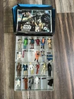Kenner Star Wars 1977 Action Figures Case 21 Yoda Farm Boy Luke Leia Han R2D2