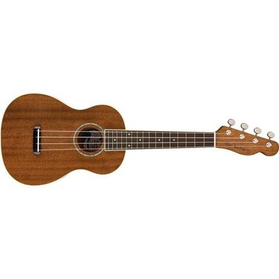 Fender Zuma Classic Concert Ukulele, Walnut Fingerboard, Natural, 0971630022