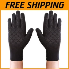 Comfortable Large Arthritis Gloves - Full Finger, Griptex Texture & Support