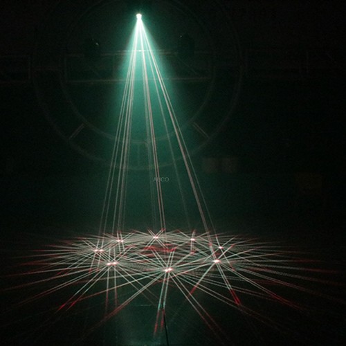 12 Effect RGB Laser Beam Gobo 3D Scan DMX DJ Party Show Stage Projector Lighting - Picture 8 of 12