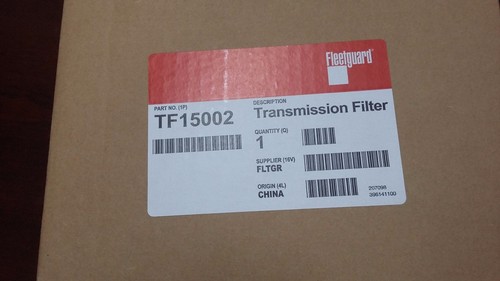 TF15002 TRANSMISSION FILTER FLEETGUARD - Picture 3 of 4