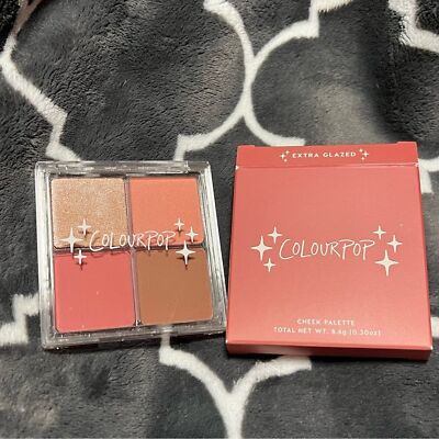 Colourpop Extra Glazed Cheek Palette New In Box