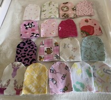 25 Pairs Pre Cut Baby Girl Mittens Variety Designs New