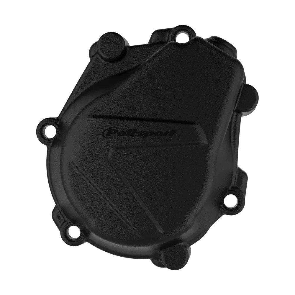 Polisport Ignition Cover Protector KTM/HUSKY EXC-F450 17-23, FE450 17-23 Black