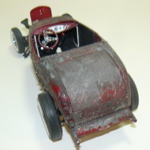 1 18 Unfinished 1932 Ford Barn Find Rat Rod Junker Parts Car