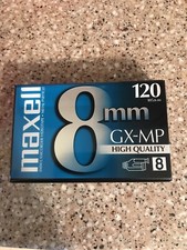 Maxell 8mm Gx-mp High Quality 120 Camcorder Video Cassette Tapes