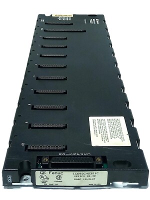 GE Fanuc IC693CHS391C 10-Slot PLC Base