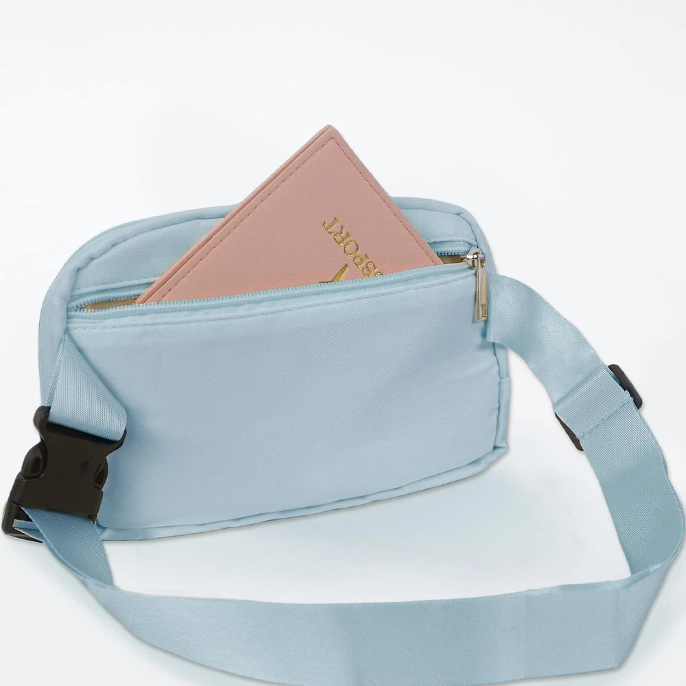 Initial Belt Bag Small Waist Fanny Pack Crossbody Purse Cross Body Pouch with...