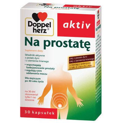 Doppelherz Aktiv: PROSTATA - 30 Kaps. Für Männer 40 + HARNWEGE
