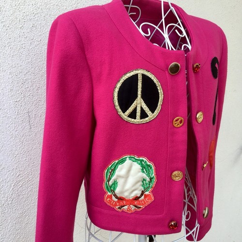 Giacca Corta Moschino Cheap and Chic Vintage Anni 80 - Foto 10 di 21