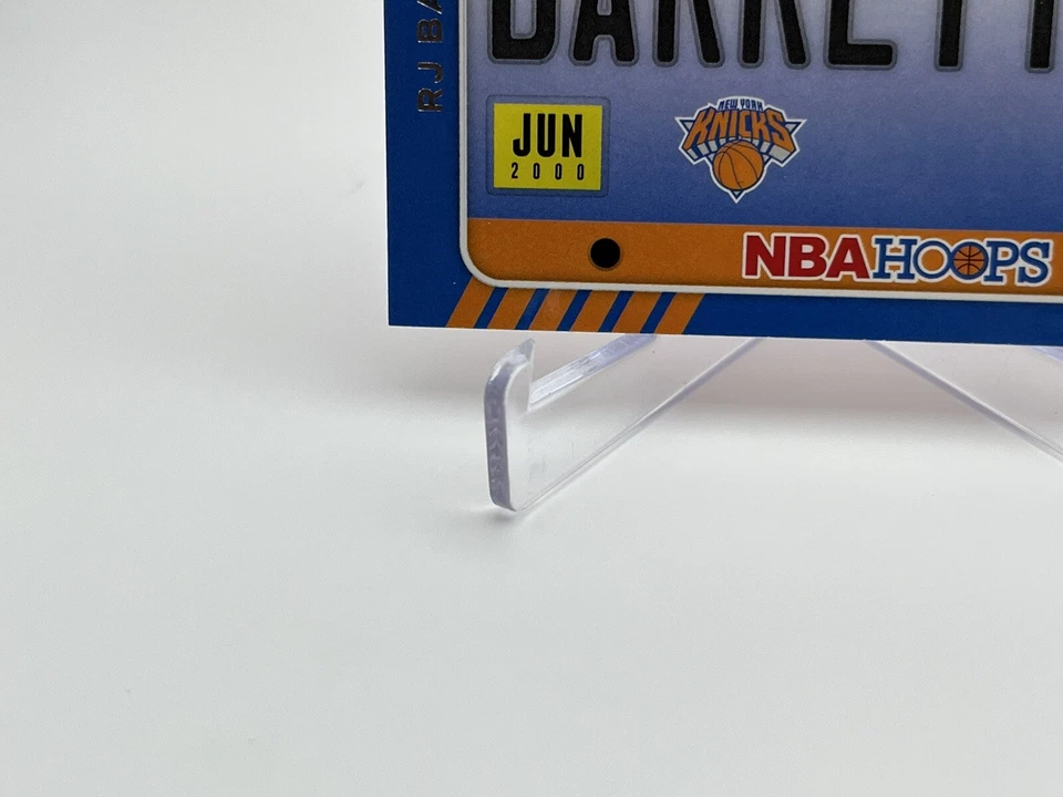 RJ Barrett Vanity Plates 2020-21 Panini NBA Hoops Basketball NBA Card No. 25 - Image 4 of 4