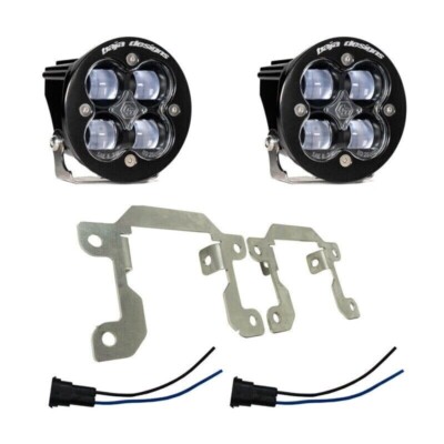 Baja Designs 448032 for 2019+ Ram 2500/3500 Big Horn Fog Pocket Kit - Clear