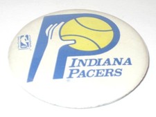 Indiana Pacers NBA Team Logo Pinback Button 2 1/2"