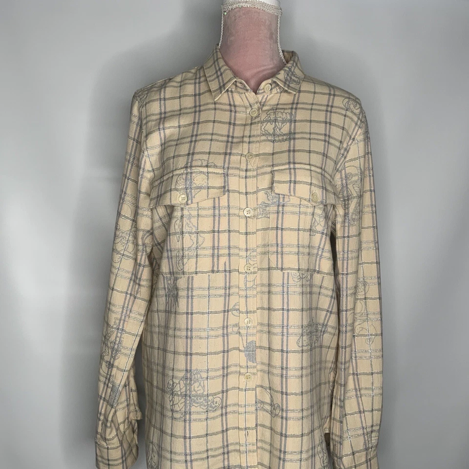 Camisa Top Zadig And Voltaire Mujer Botones Alta Moda ~Talla Grande~ Estampado Tessy Foto 3 de 4