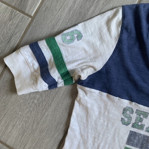 green - navy NFL Seattle Seahawks 47’ short sleeve Size L, established 1976, d2 - Picture 3 of 19