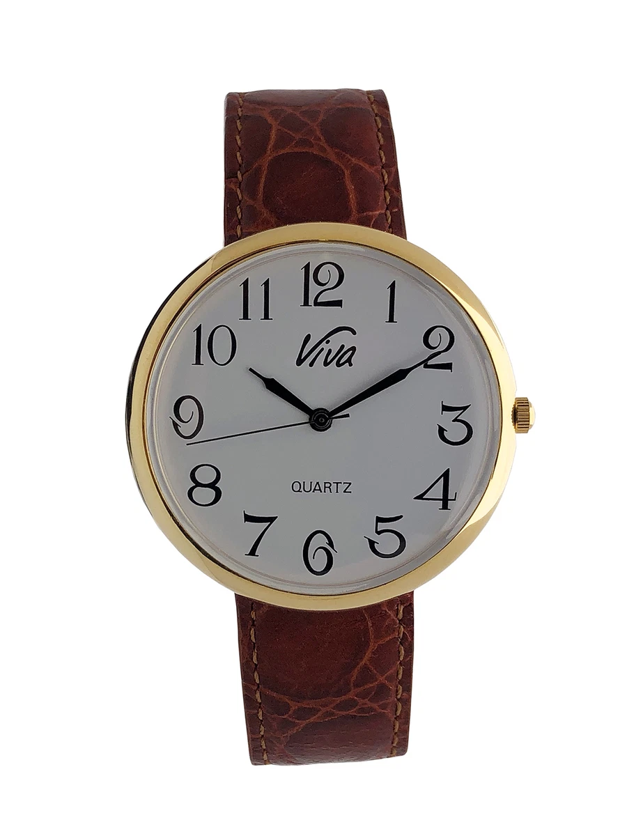Ladies large number watches hot sale