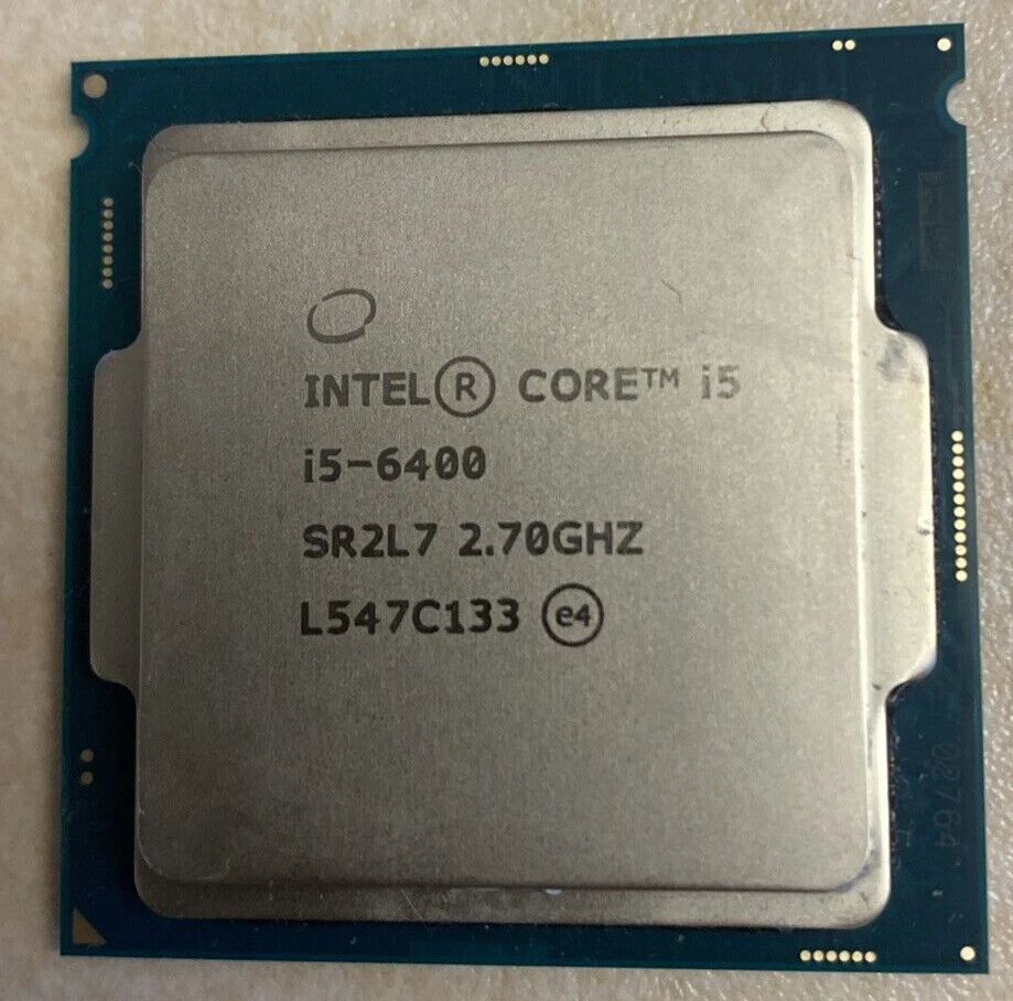 INTEL 6th-GEN CORE i5-6400 CPU 2.70GHz FC-LGA 1151 QUAD CORE SR2L7 - Image 3 of 4