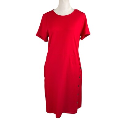 button jersey dress Joules Pia Button Down Ponte Jersey Dress