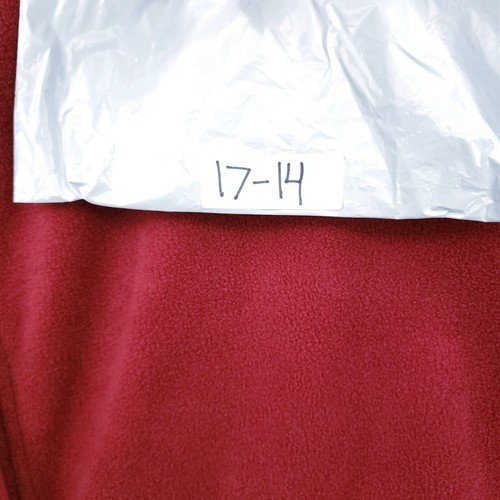 Columbia Jacket Womens M Medium Red Basic Full Zip Long Sleeves Fishing Fleece - Picture 11 of 11