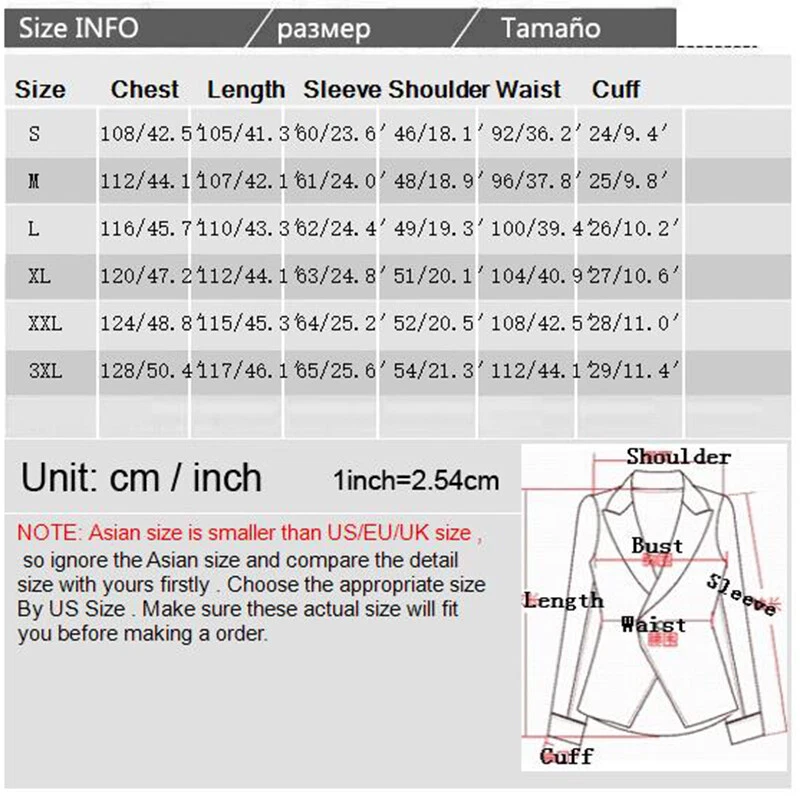 Men Medieval Retro Swallow-tailed Coat Mid-length Punk Jacket Suit Blazer Coat
