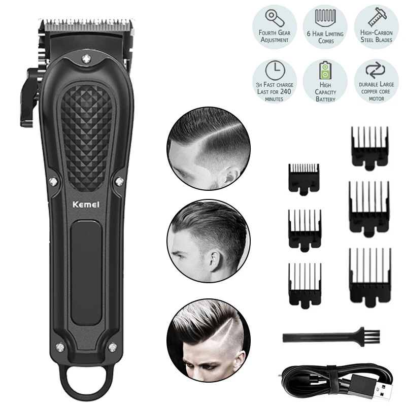 Kemei Professional Hair Clippers Cordless Trimmer Beard Cutting Machine Barber** Kemei Professional Hair Clippers Cordless Trimmer Beard Cutting Machine Barber**