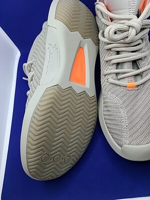 Size 5 M / 7 W - adidas Crazy 1 ADV Primeknit Yacht Party Gray/ Orange Casual Size 5 M / 7 W - adidas Crazy 1 ADV Primeknit Yacht Party  main image 3