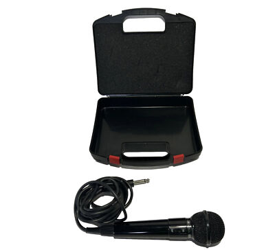 The Singing Machine karaoke  Microphone with 10 foot attached cord  