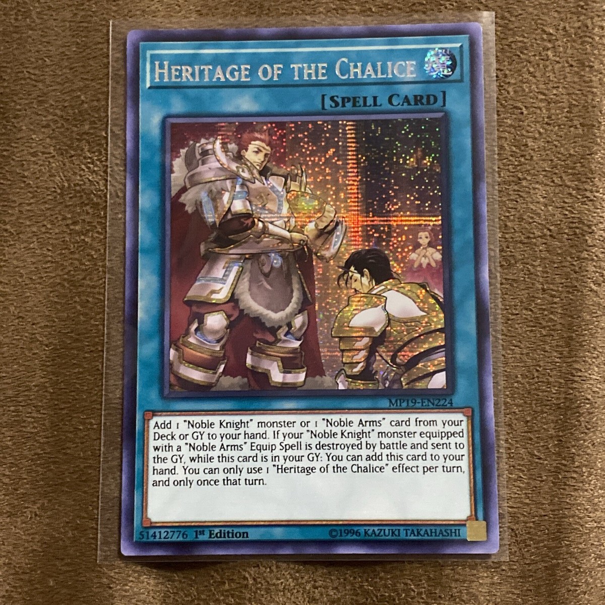 Yu-Gi-Oh! Called By The Grave – MP19-EN043 Prismatic Secret Rare 1st Edition Card
