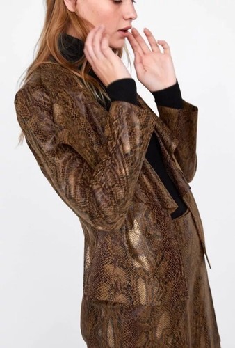 ZARA Limited Edition Animal Print Jacket - Picture 2 of 8