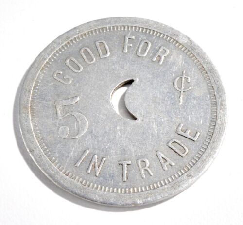 Trade Token - "Dreamland Dansant" (dance hall/ballroom, 1937) OTR Cincinnati OH - Picture 2 of 3