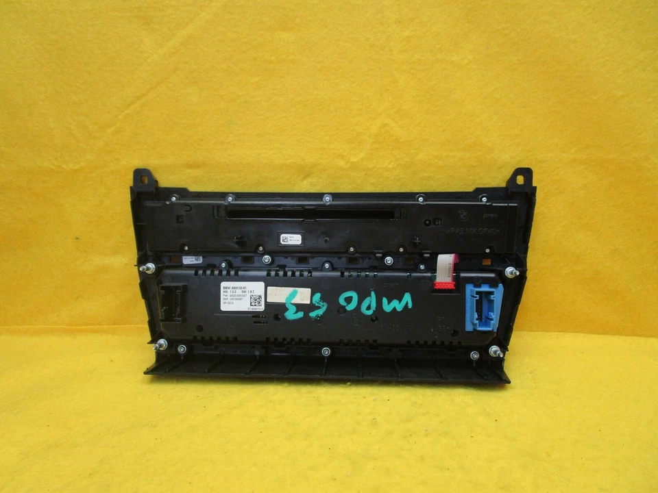 Interruptor de control climático temperatura calor aire acondicionado BMW 528i 13 2013 PN 9306155-01 Foto 4 de 4