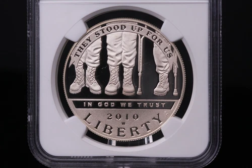 2010-W Disabled Veterans Commemorative. Silver $1. NGC PF-69 Ultra Cameo. #03391