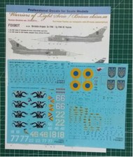 Foxbot 48-028 - 1/48 Sukhoi SU-24M, Ukrainian Air Forces, "Ukrainian Dragons"