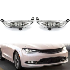 For 15-16 Chrysler 200 [Direct Replacement] Fog Light Bumper Lamp LED LH+RH Side