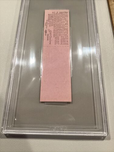 1960 Sept 17 Philadelphia Phillies Milwaukee Braves Full Ticket BGS 9 Hank Aaron - 第 9/9 張圖片