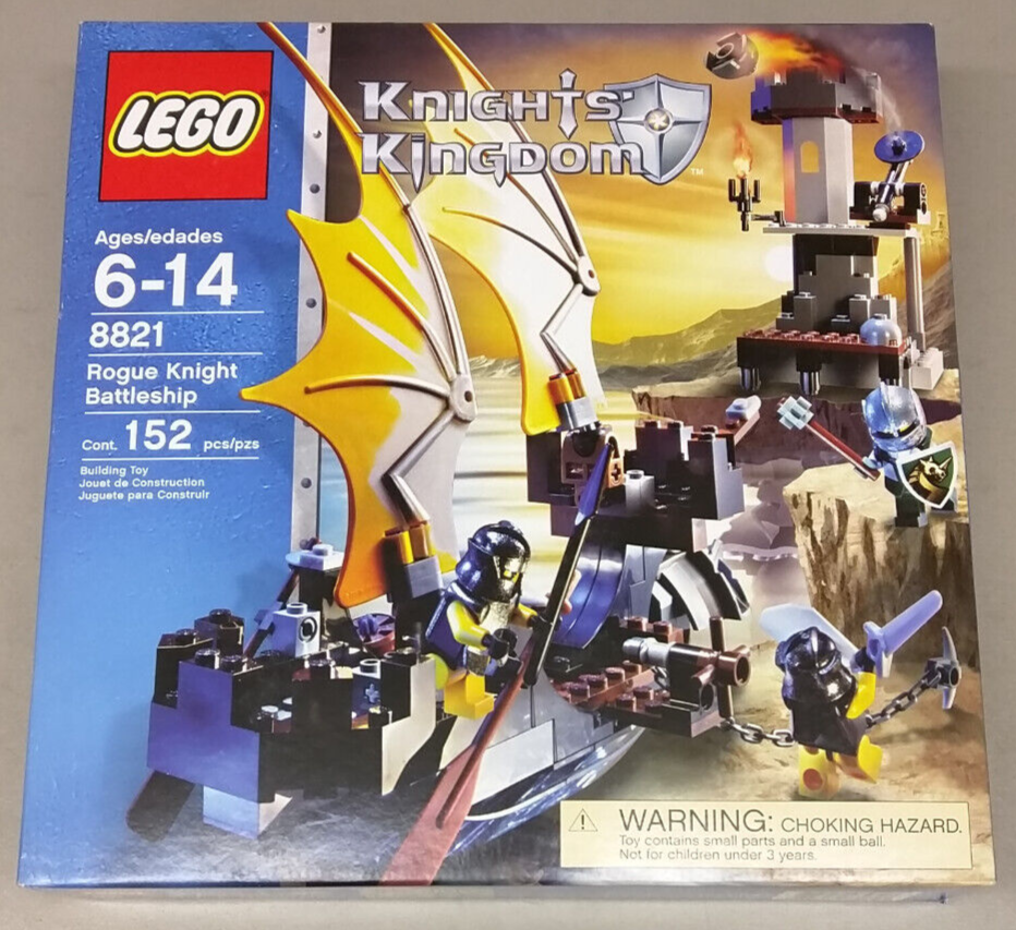 LEGO Castle: Rogue Knight Battleship (8821) for sale online | eBay