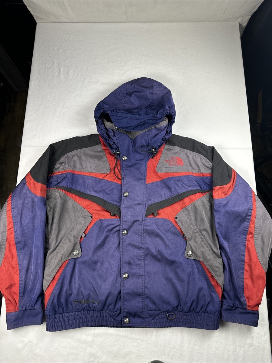 Vintage The North Face Jacket Blue Red Gray TNFX Gore