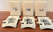 Martha StewartPunches Frame Border Lot of 3 Royal Heart Compass Flourish Scroll