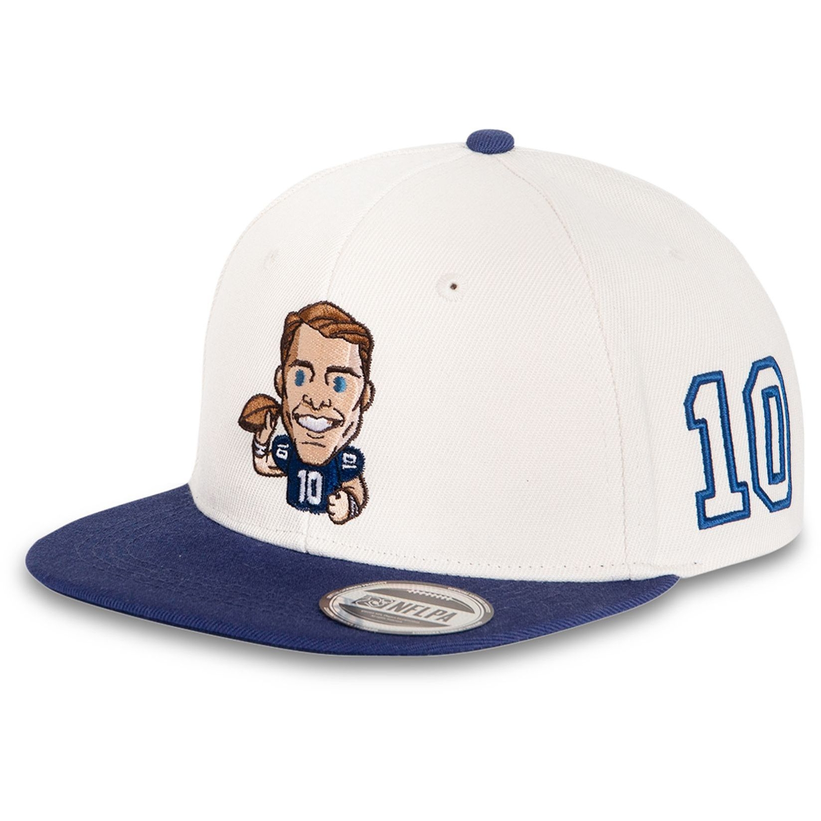 Отличная фирменная кепка-снэпбэк с эмодзи от NFLPA Mac Jones